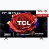 TCL 75C655 75-Inch 4K UHD QLED Pro Google Smart TV (Brushed Titanium / Black)