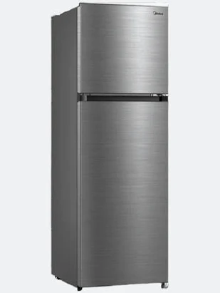 SOLSTAR RF276HTDSLBSS 198L / 10 cu. ft. 2-Door Top-Mount Non-Frost Refrigerator (VCM Silver)