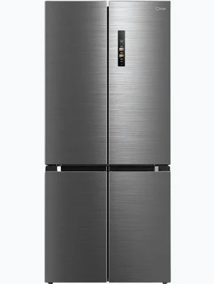 Midea MDRM691FGN46D 515L French Door / Multi-Door Refrigerator (Brushed Steel)