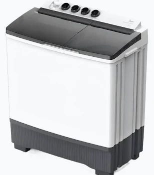 Midea MT100W80/WG 8kg Top Load Washing Machine (White/Grey)