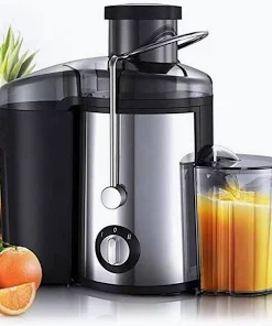 Sencor SJE 5050SS High-Speed Juice Extractor (Stainless Steel / Black)